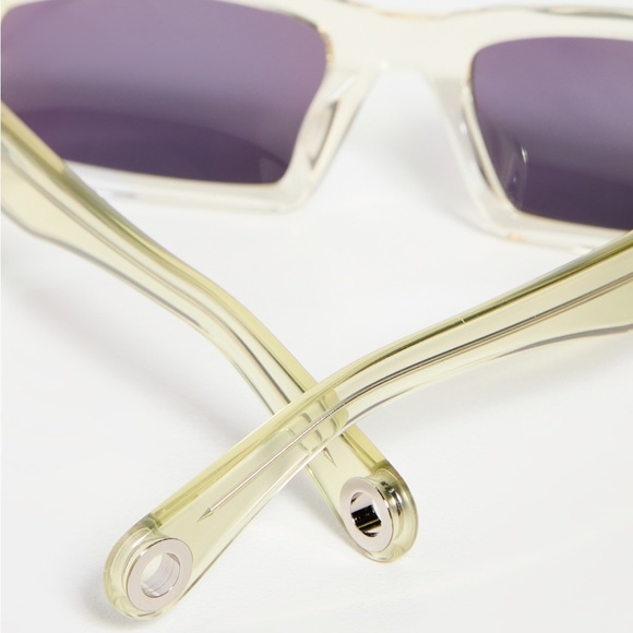 JACQUEMUS Les Lunettes Sunglasses in Multi Green - Picture 13 of 14